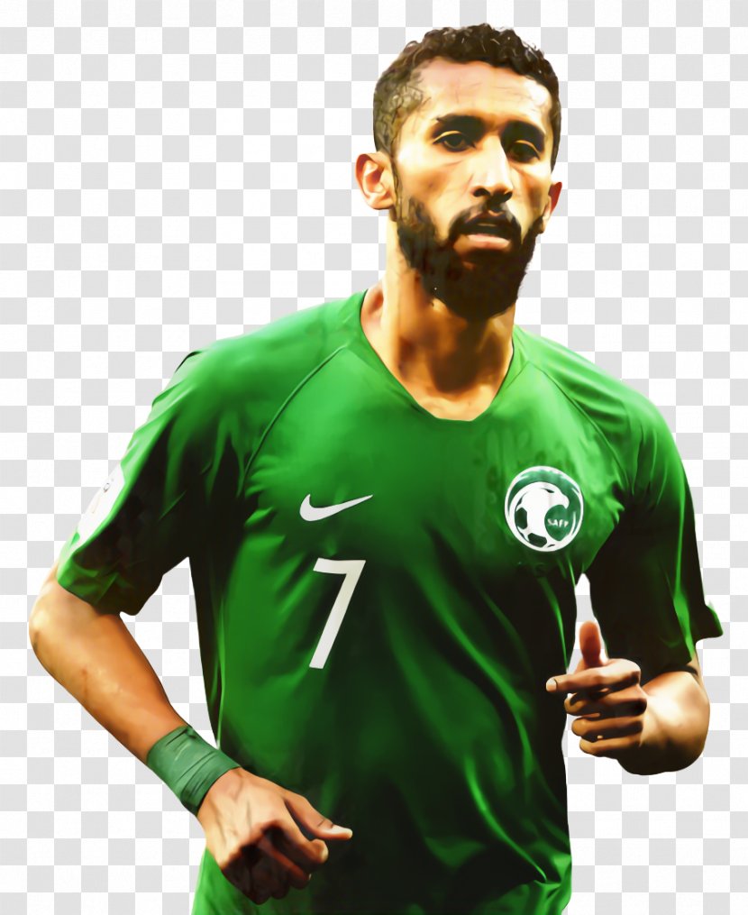 Salman Al-Faraj 2018 World Cup Al-Hilal FC Saudi Arabia National Football Team - Green - Afc Asian Transparent PNG
