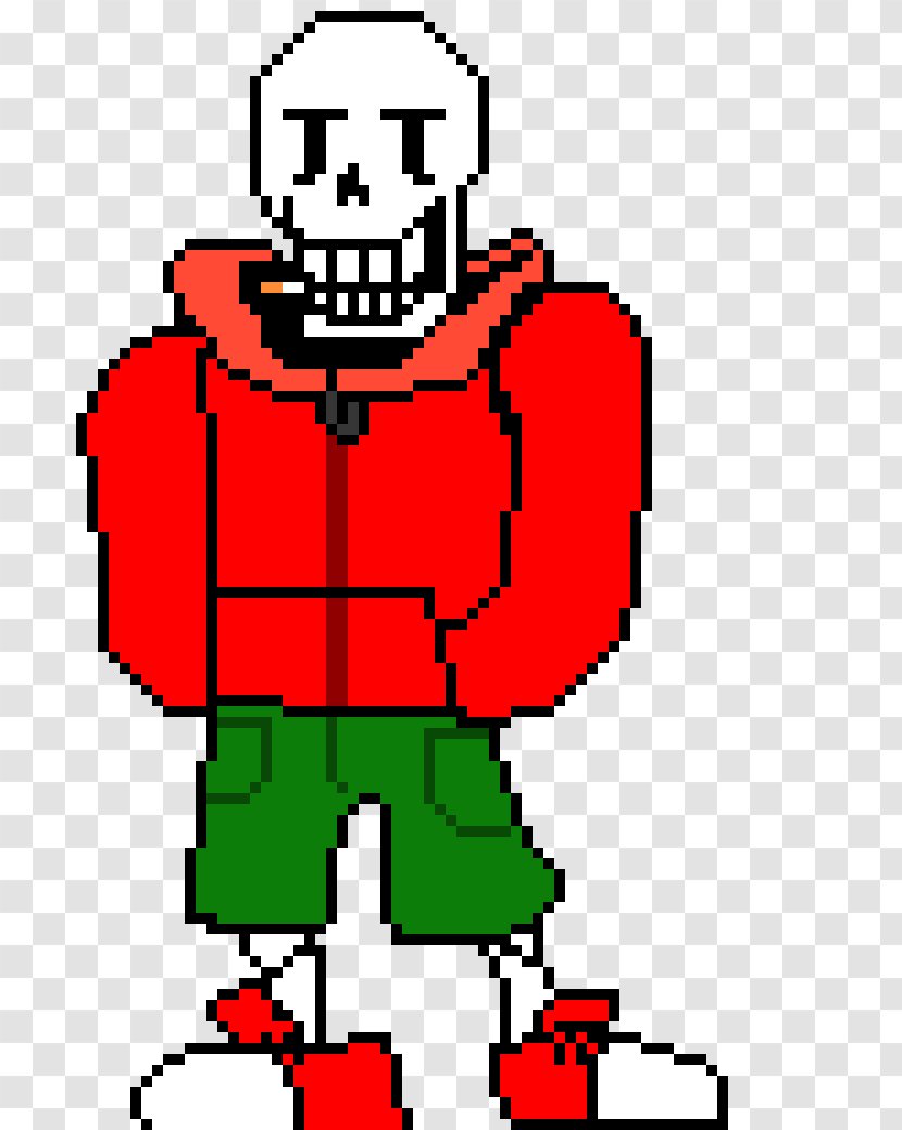 Undertale Sprite Papyrus Isometric Projection - Area Transparent PNG