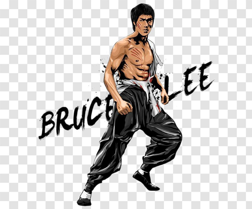 Clip Art - Barechestedness - Bruce Lee Transparent PNG