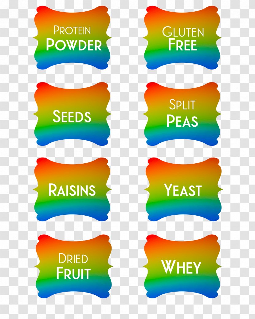 Pantry Logo Label Chris' IGA - Protein Powder Transparent PNG