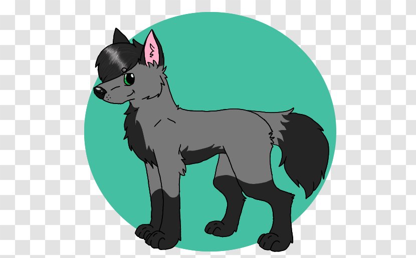 Cat Dog Work Of Art Pony - Wolf Legs Transparent PNG