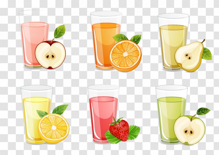 Orange Juice Tomato Apple Strawberry - Health Shake - Fresh Transparent PNG