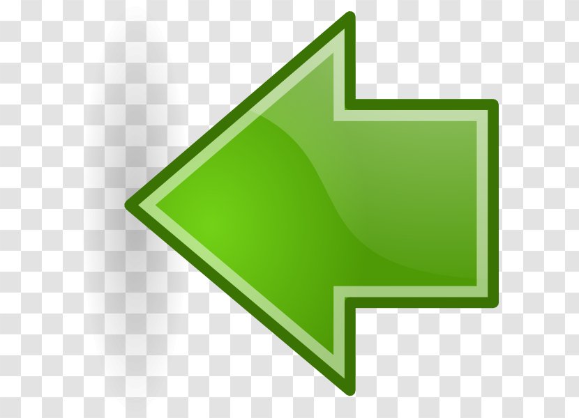 Green Arrow Clip Art - Button - Rectangle Transparent PNG