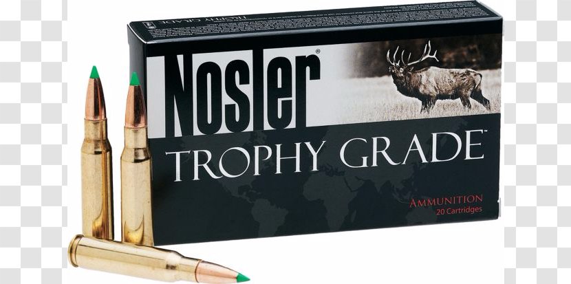 Bullet Nosler .260 Remington Ammunition Cartridge - Flower - Trophy Hunting Transparent PNG