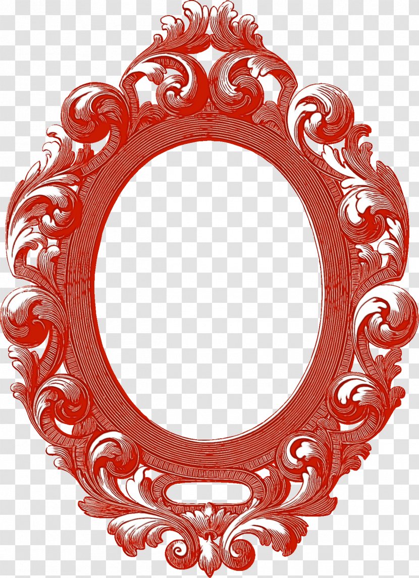 Frame Wedding - Mirror - Oval Transparent PNG