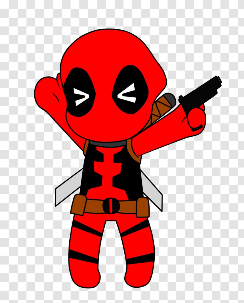 Deadpool Spider-Man Drawing Comics Character - Marvel Universe Transparent PNG