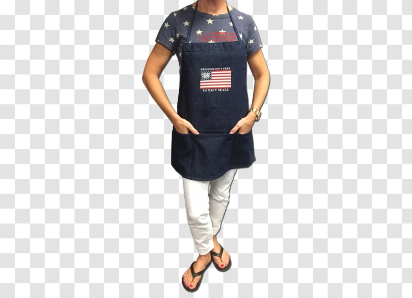 United States Navy SEALs Jeans T-shirt Apron Republic Of Korea Special Warfare Flotilla - Sleeve - Seal Frog Skeleton Transparent PNG