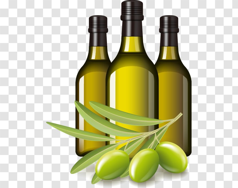 Soybean Oil Olive Clip Art - Ingredient - Vector Painted Transparent PNG