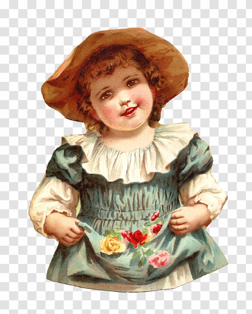 Bokmärke Paper Victorian Era Child Ephemera - Vintage Clothing Transparent PNG