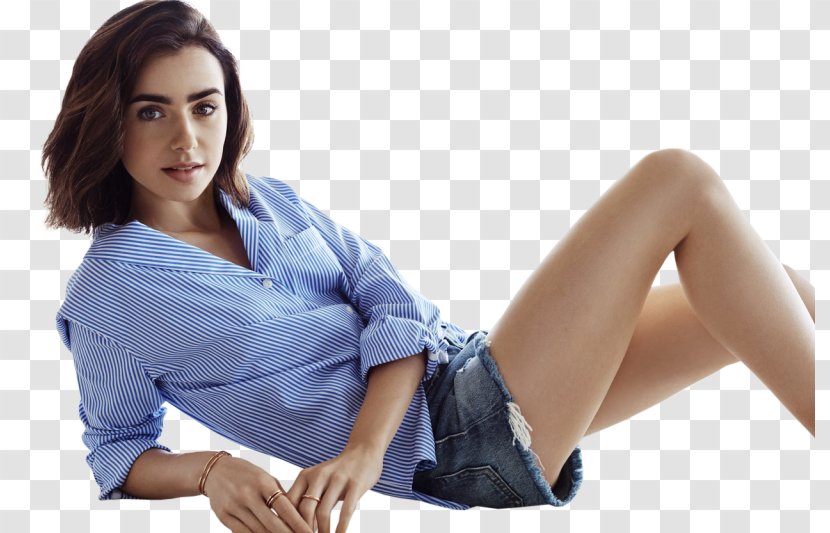 Lily Collins Photo Shoot Photograph Model To The Bone - Tree Transparent PNG