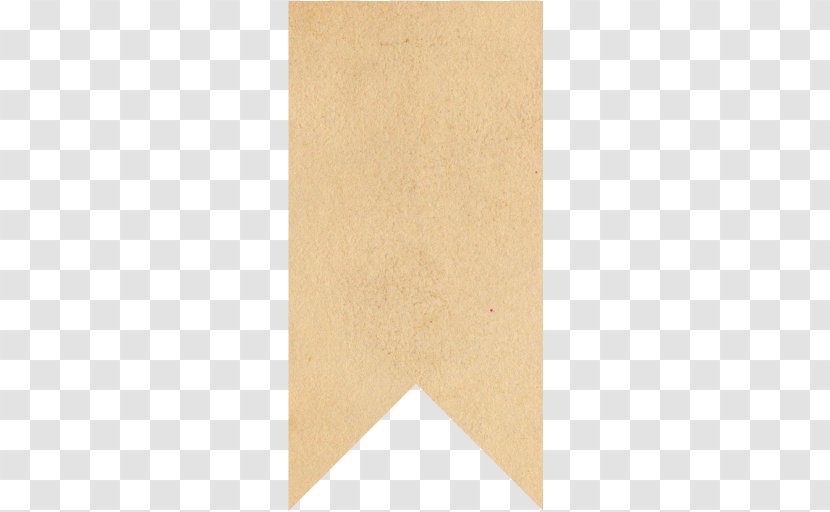 Paper Bookmark - Plywood - Vintage Transparent PNG