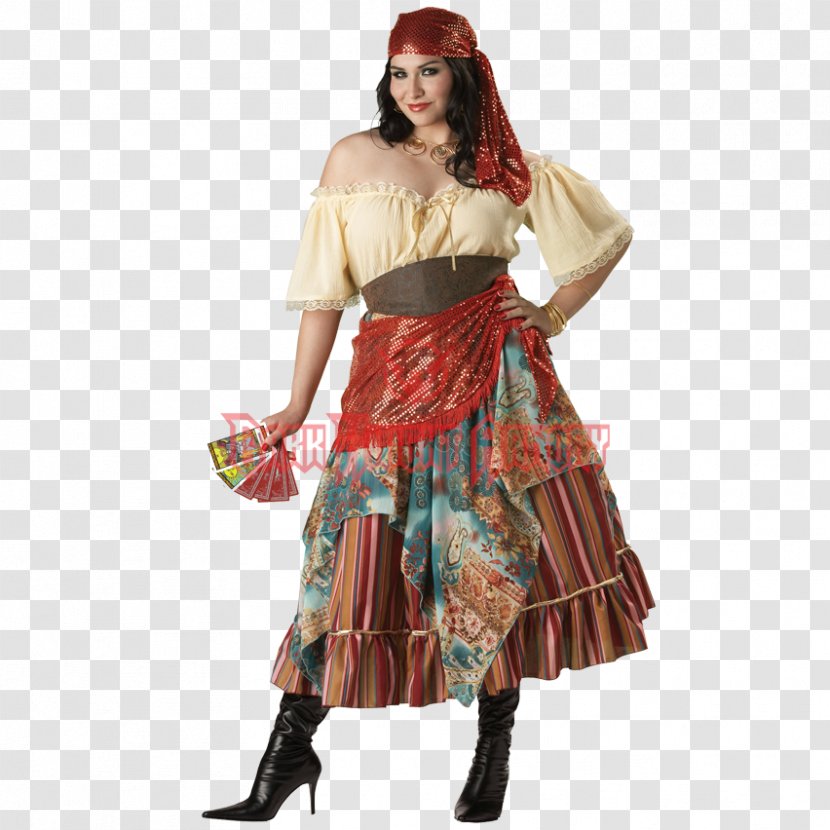 Halloween Costume Party Clothing Romani People - Fortune Teller Transparent PNG