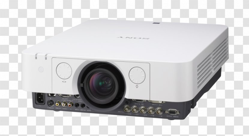 Multimedia Projectors WUXGA 3LCD Sony VPL FHZ65 LCD Projector - Electronics Transparent PNG