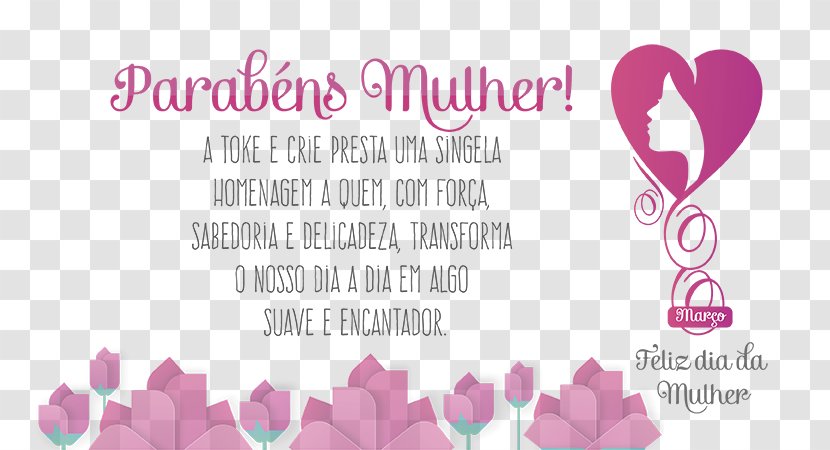 Love Valentine's Day Graphics Font Pink M - Brand - Dia Internacional Da Mulher Transparent PNG