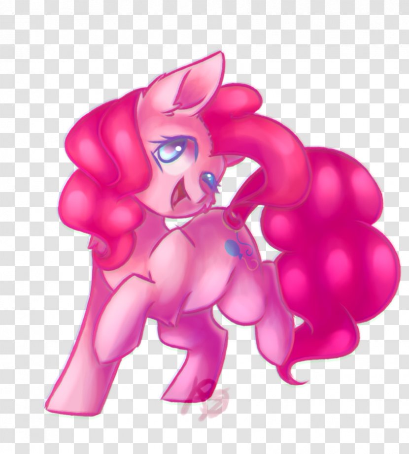 Pony Pinkie Pie Drawing Horse Rainbow Dash - Cartoon - Lovely Transparent PNG