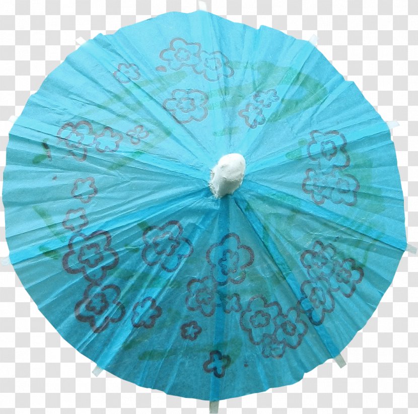 Oil-paper Umbrella Clip Art - Turquoise Transparent PNG