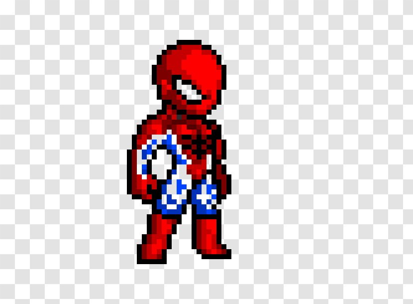 Spider-Man Luke Skywalker Leia Organa Pixel Art - Silhouette Transparent PNG
