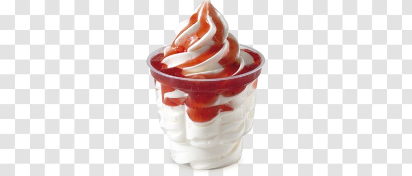 Sundae Ice Cream Milkshake McFlurry - Food Transparent PNG