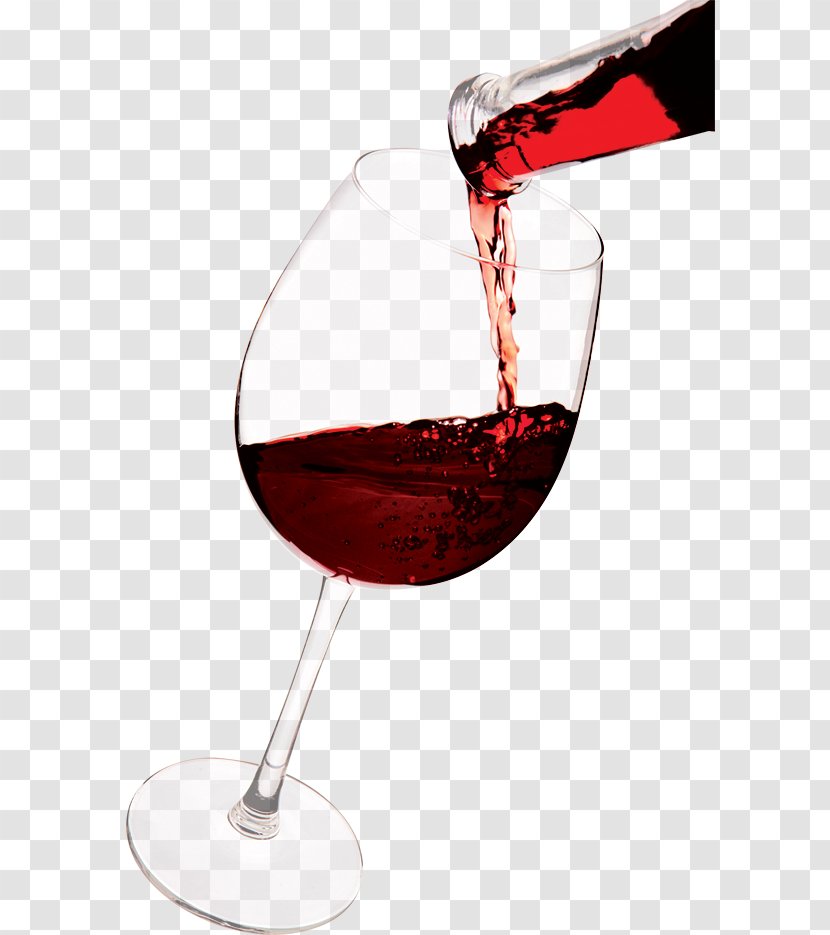Wine Glass Red Cocktail - Barware Transparent PNG