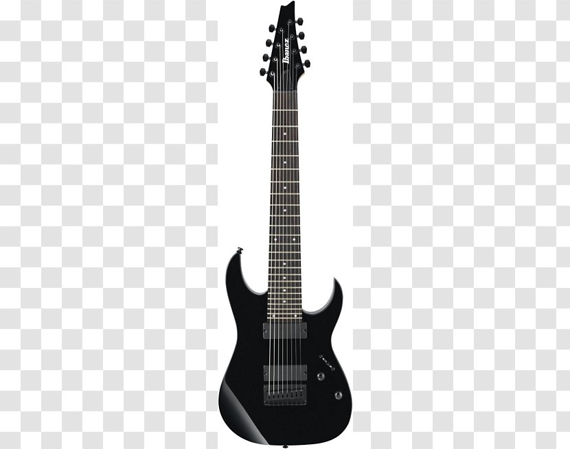 Ibanez RG8 Electric Guitar Bass - Electronic Musical Instrument Transparent PNG