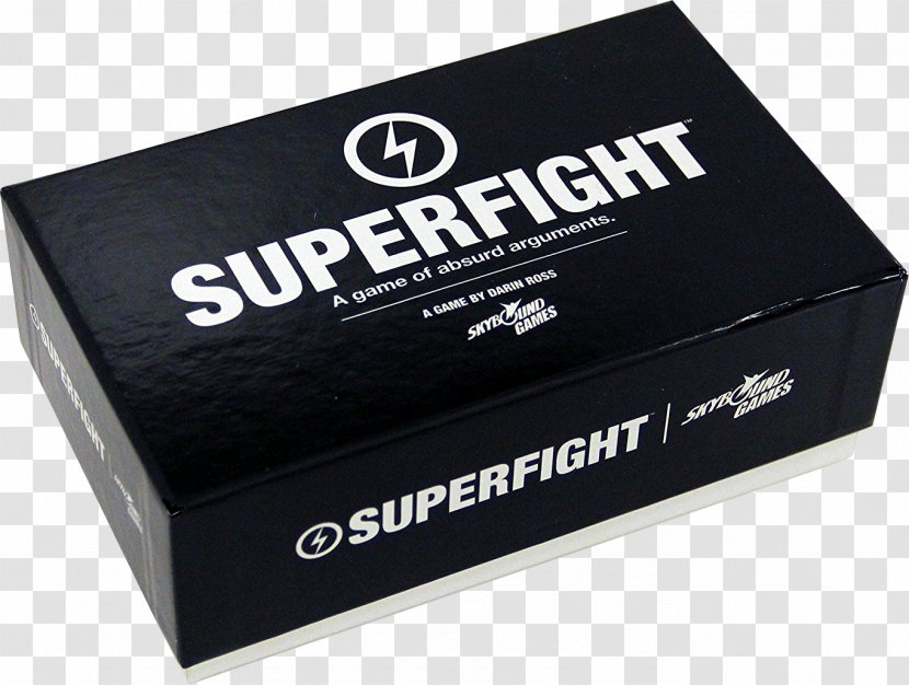 0 Skybound Superfight! Playing Card Game ThinkGeek Superfight!: Purple Scenario Expansion - Thinkgeek Superfight - Box Transparent PNG