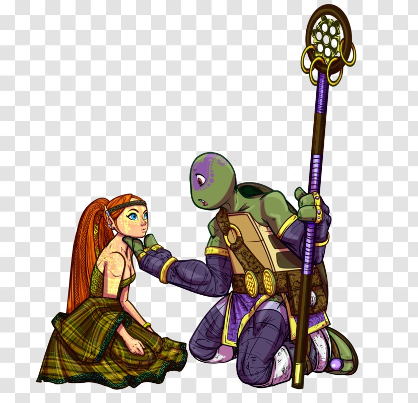 Donatello April O'Neil Leonardo Raphael Michaelangelo - Mutants In Fiction - Turtle Transparent PNG