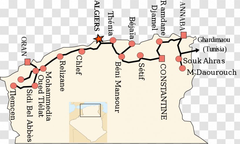 Algiers Bab Ezzouar Rail Transport Zéralda Gare Routière D'Alger - Business Transparent PNG