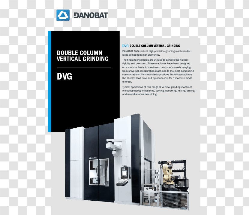 Grinding Machine Danobat Milling - Manufacturing Transparent PNG