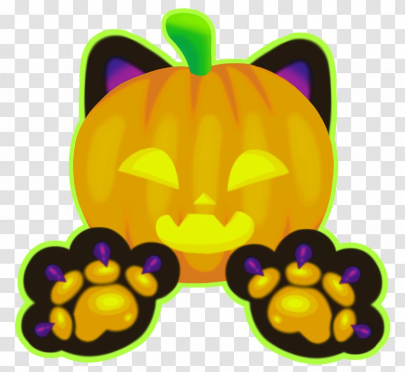 Pumpkin Fruit Clip Art - Happy Halloween Transparent PNG