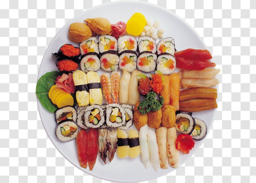 Sushi Pizza Sashimi Makizushi Japanese Cuisine - Comfort Food Transparent PNG