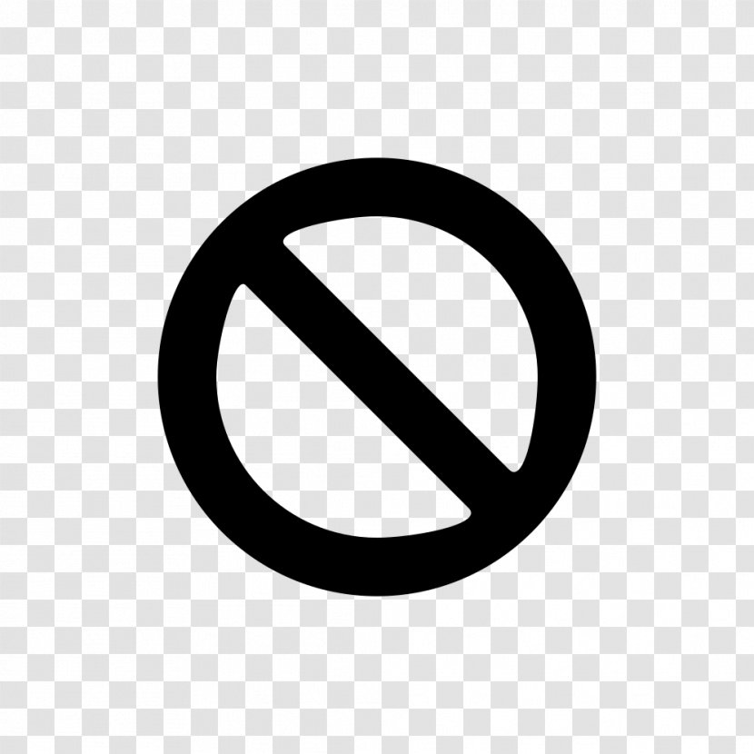 Royalty-free No Symbol - Sign Transparent PNG