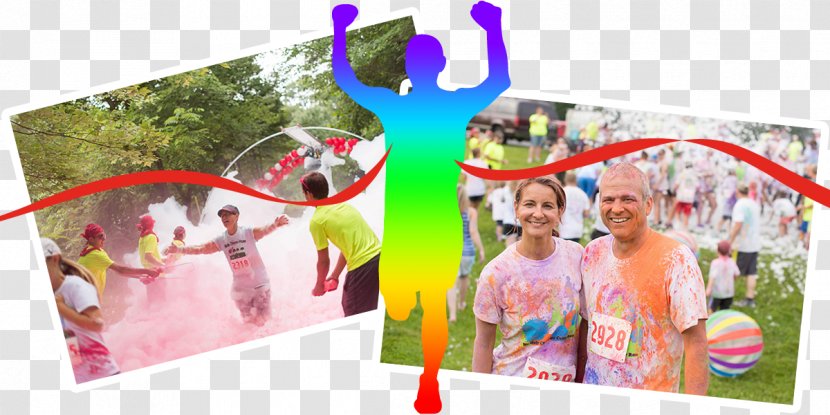 5K Run Running Foam Child - Advertising - Colorful Transparent PNG