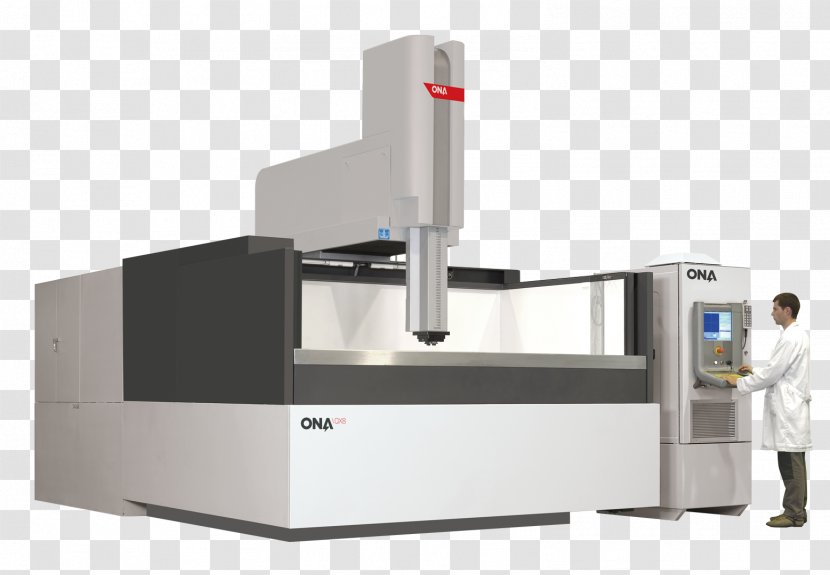 Electrical Discharge Machining Machine Ona Electroerosion, S.A. Lathe Molding - Die Transparent PNG