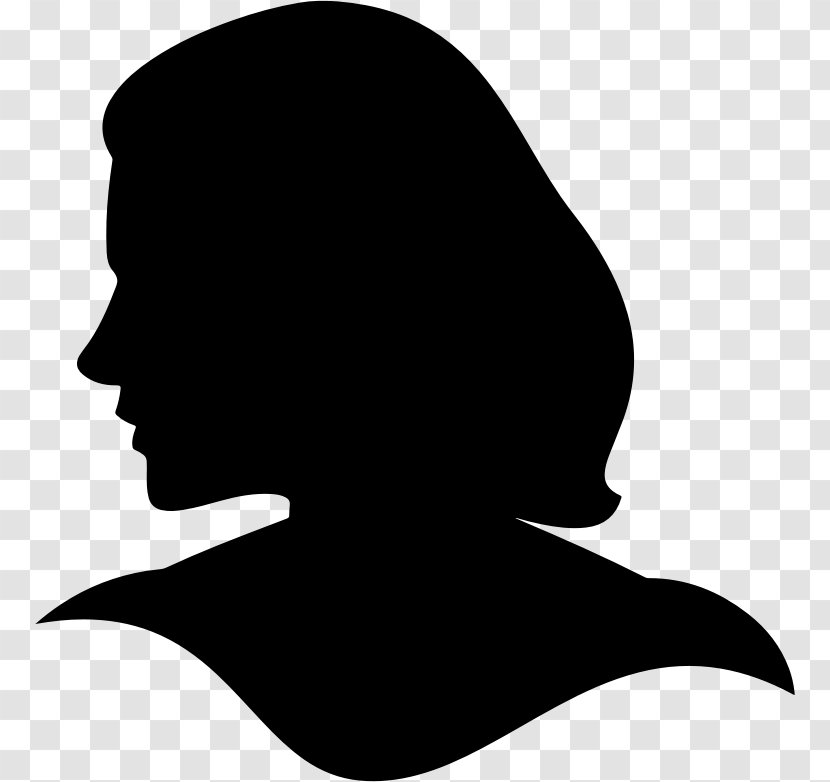 Silhouette Woman Drawing Clip Art - Mouth Transparent PNG