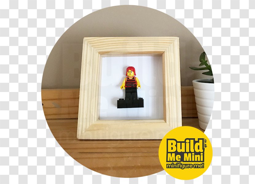 Lego Minifigures Picture Frames Yellow - Frame Transparent PNG