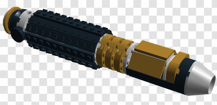 Mace Windu's Lightsaber Hilt LEGO - Lego Digital Designer - Windu Transparent PNG