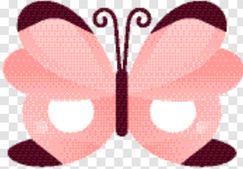 Heart Background - Insect - Moths And Butterflies Transparent PNG