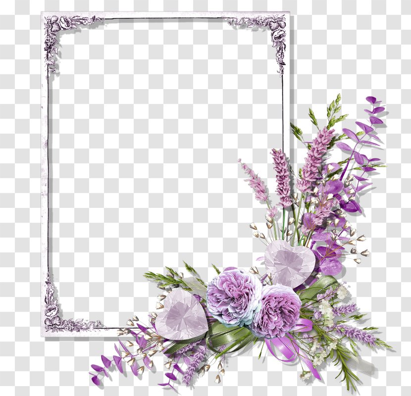 Picture Frames Rose Purple Digital Scrapbooking Clip Art - Plant - Peach Flowers Transparent PNG