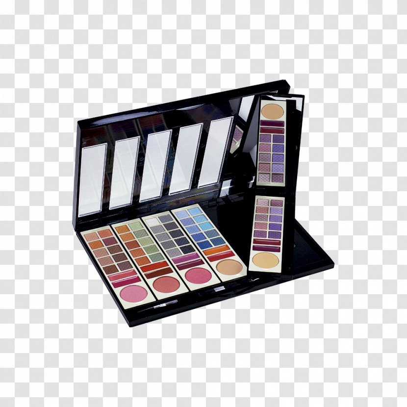 Cosmetics Make-up Palette Lip Gloss Eye Shadow - Perfume - Eyeshadow Transparent PNG