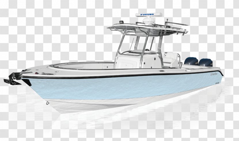 Motor Boats Center Console Fishing Vessel Rigid-hulled Inflatable Boat - Yacht - Plan Transparent PNG