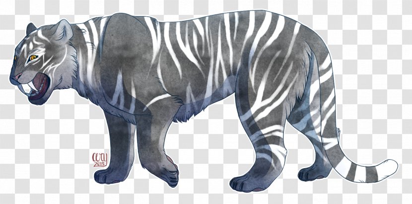 Tiger Cat Wildlife Terrestrial Animal Puma - Mammal Transparent PNG