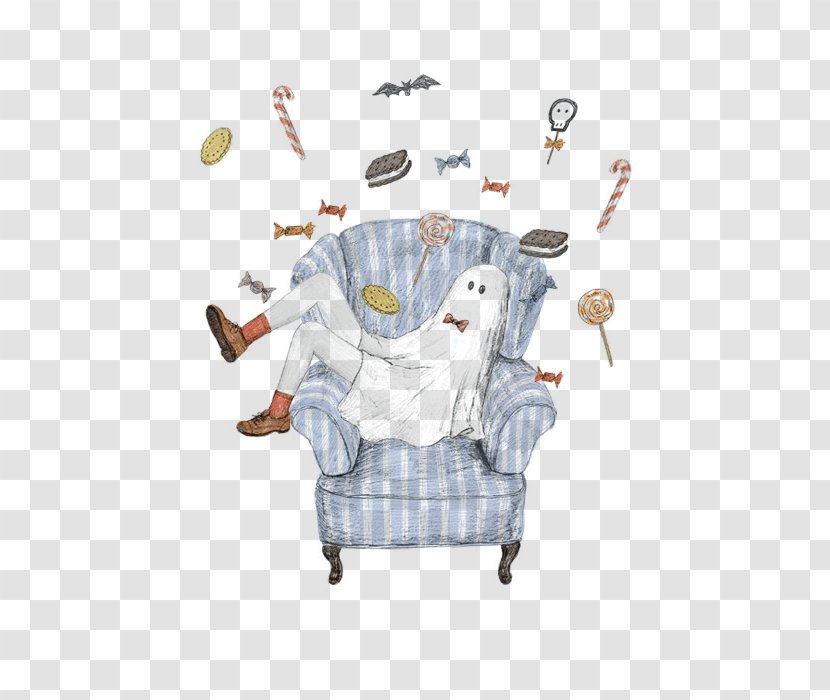 Mu0101ori People Giphy Gfycat Illustration - Video - Pencil Hand-painted Sofa Figures Transparent PNG