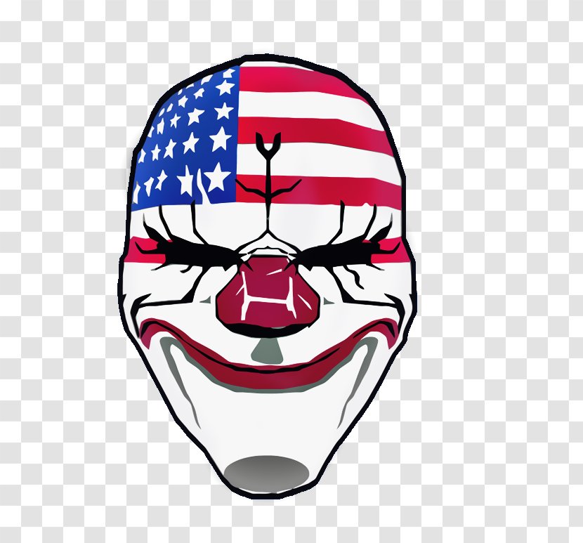 Payday 2 Payday: The Heist PlayStation 3 4 Xbox 360 - Head Transparent PNG