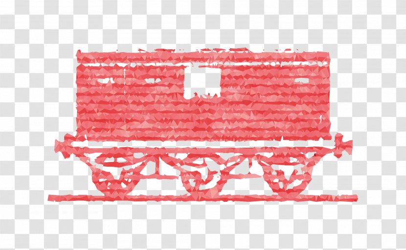 Brand Font Line Product RED.M - Railroad Car - Train Transparent PNG