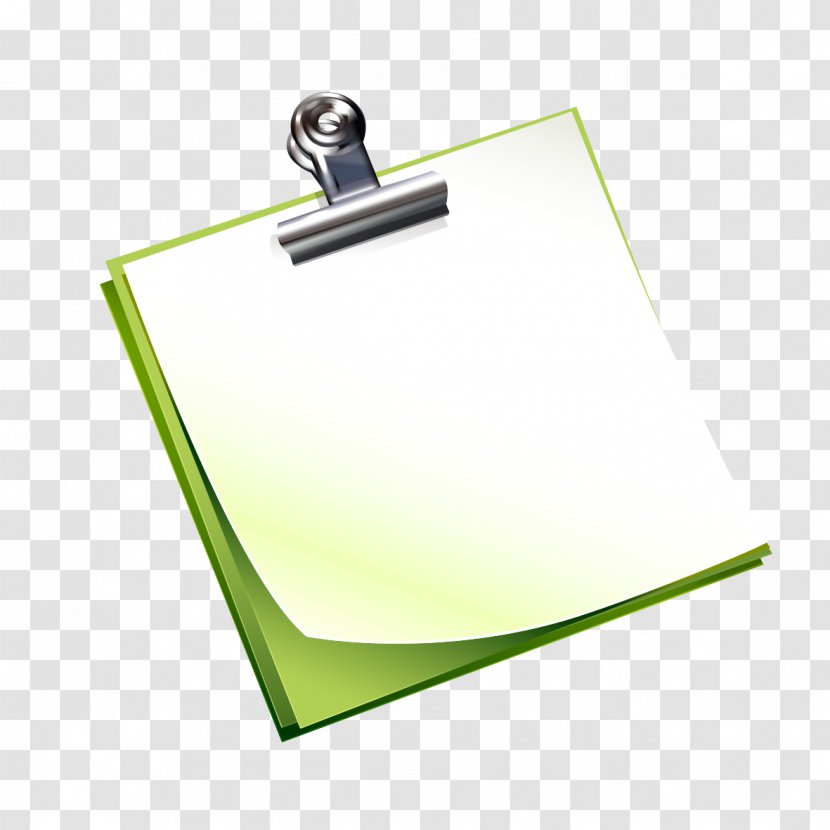 Green Paper Xinjizhen - Tree - Gradient Notes Transparent PNG