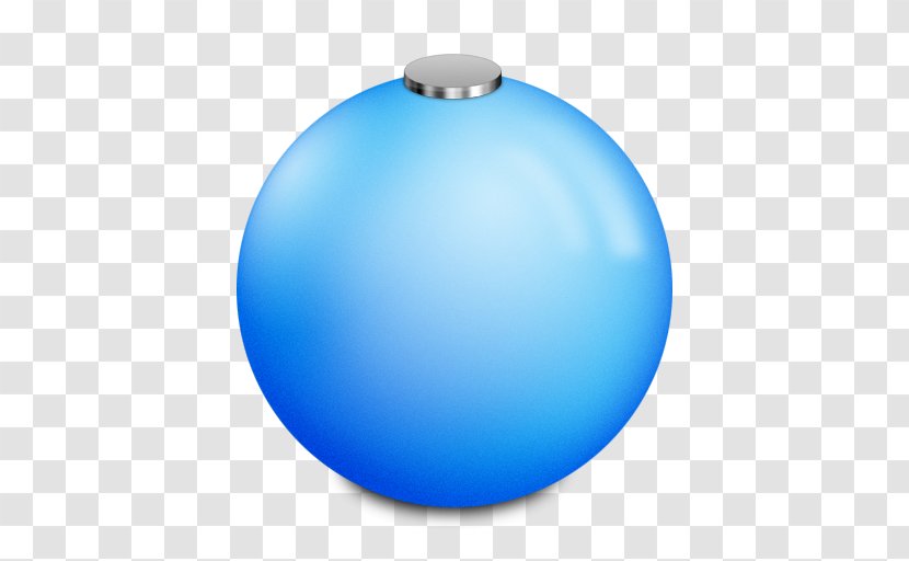 Christmas Gift - Aqua - Bell Ball Transparent PNG
