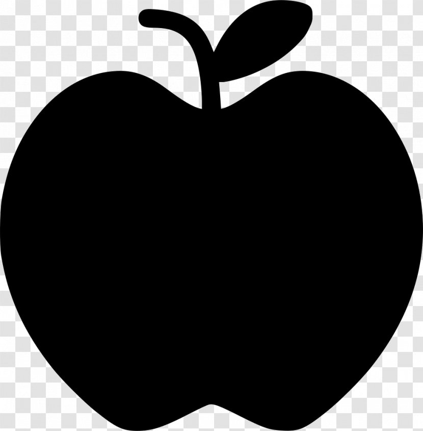 Clip Art - Monochrome Photography - Apple Sign Transparent PNG