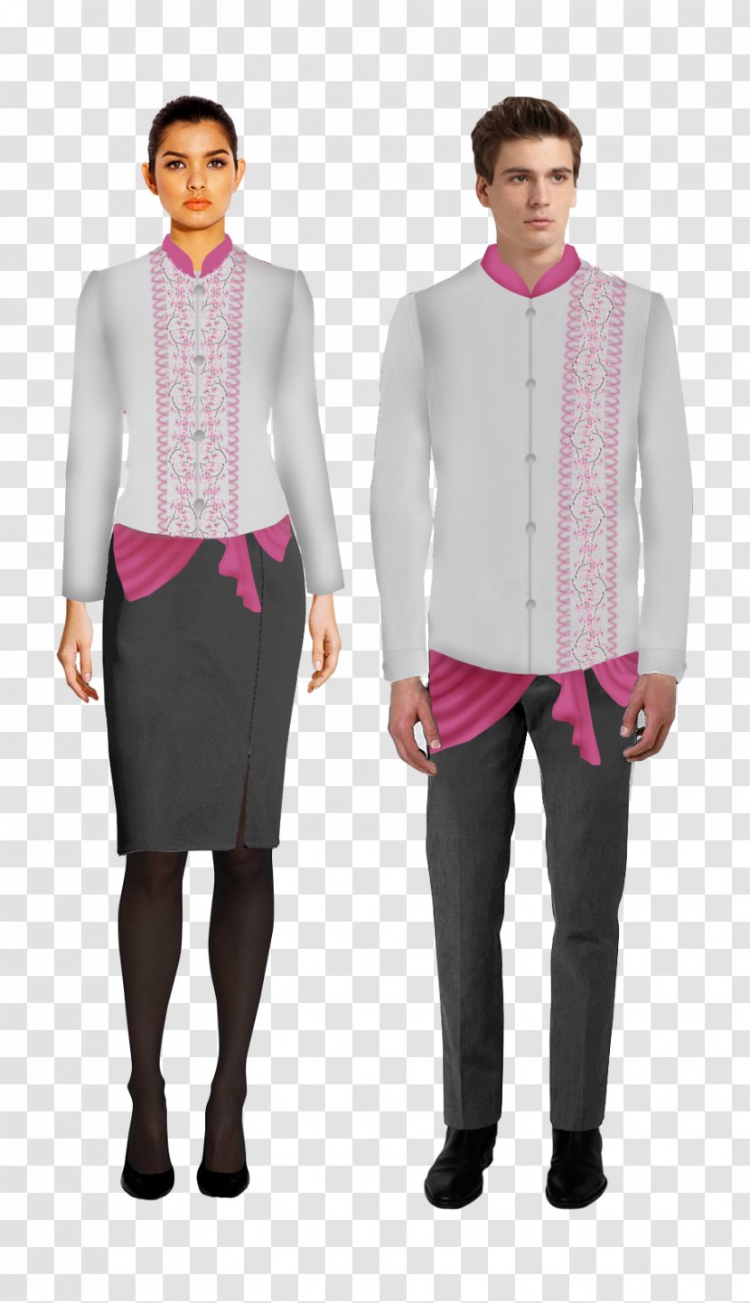 Front Office Uniform Supervisor Business Receptionist - Clothing Transparent PNG