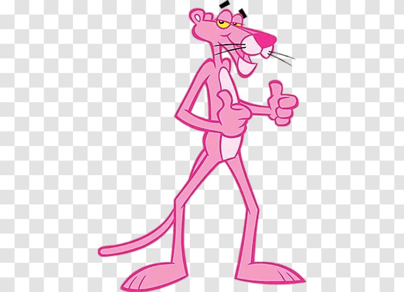 The Pink Panther Thumb Signal Woodstock Snoopy - Creative Transparent PNG