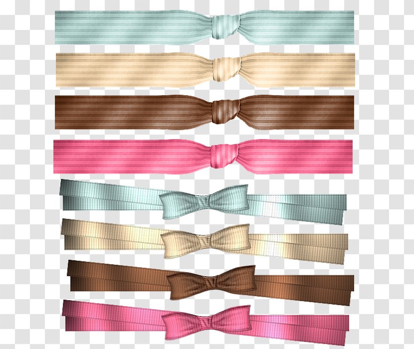 Ribbon Bow Tie Pink - Shoelace Knot - Multicolor Ribbons And Bows Transparent PNG